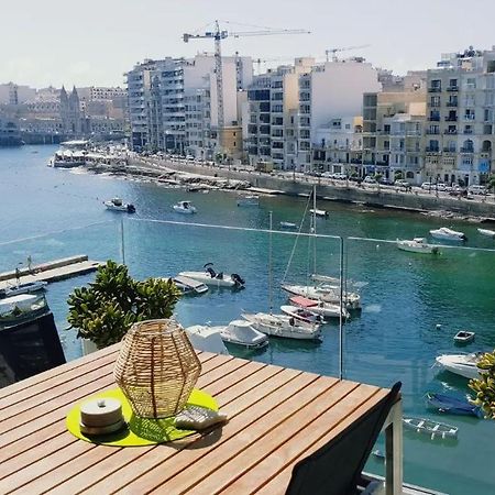 Splendid Seaside Retreat On Spinola Bay Leilighet Saint Julian's Eksteriør bilde