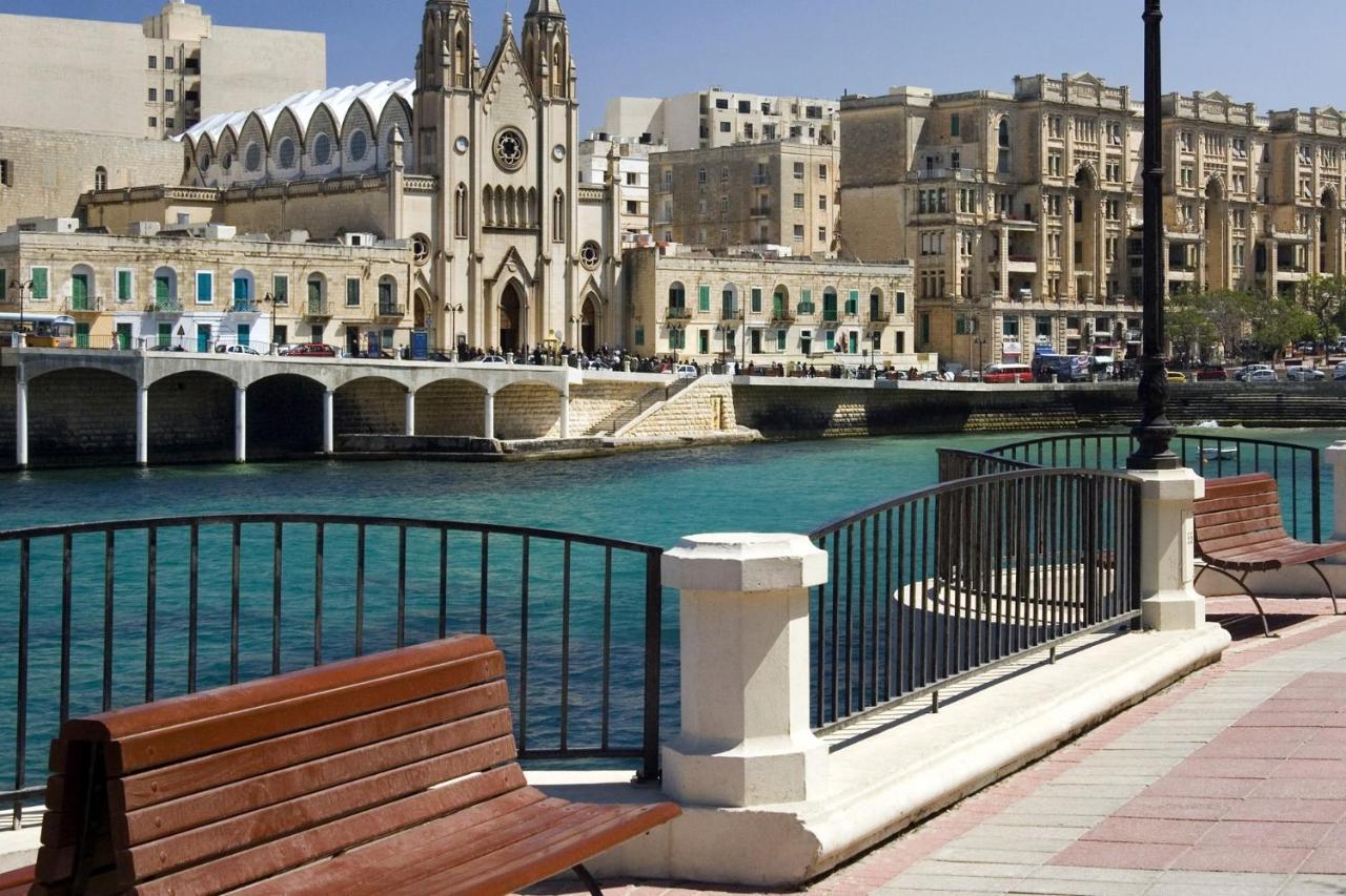 Splendid Seaside Retreat On Spinola Bay Leilighet Saint Julian's Eksteriør bilde