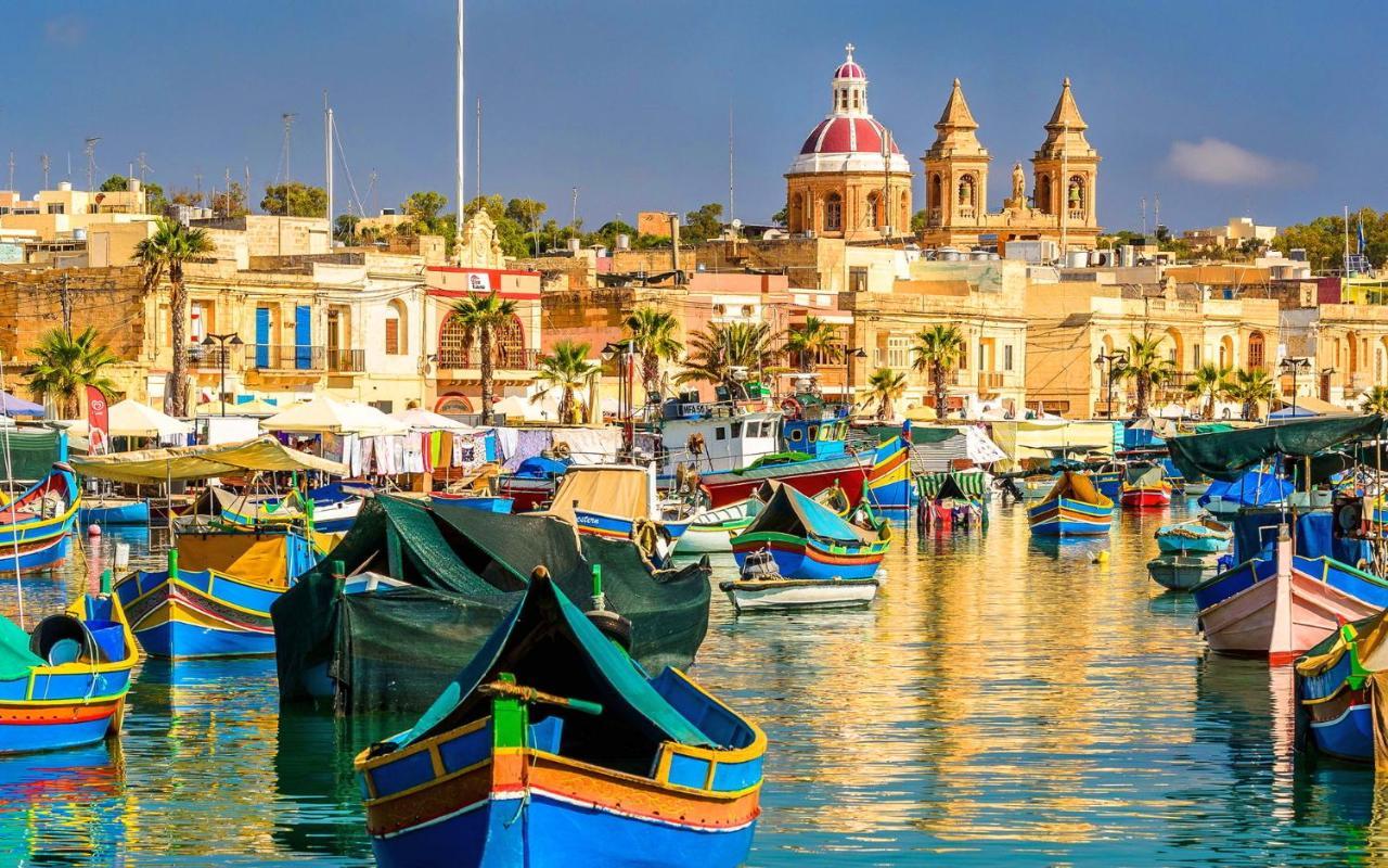 Splendid Seaside Retreat On Spinola Bay Leilighet Saint Julian's Eksteriør bilde