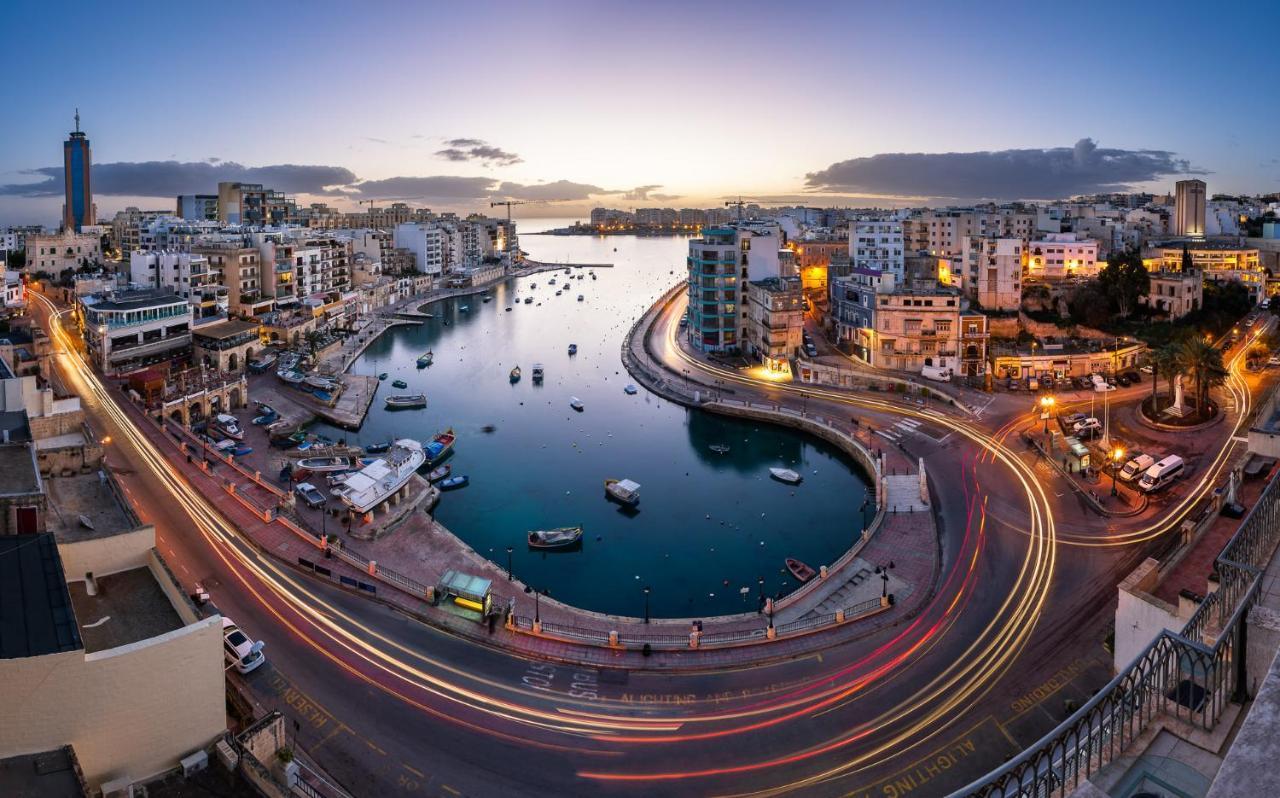 Splendid Seaside Retreat On Spinola Bay Leilighet Saint Julian's Eksteriør bilde